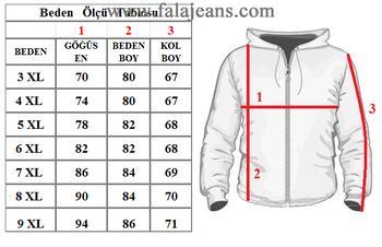 Büyük Beden Baharlık Fermuarlı Sweatshirt 80016 Lacivert - 3