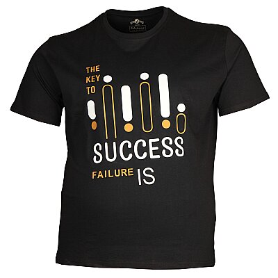 Büyük Beden Bisiklet Yaka T-shirt 75095 Lacivert - 
