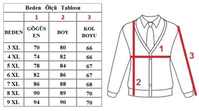 Büyük Beden Fermuarlı Hırka 61007 Haki - 3