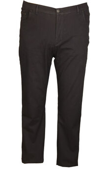 Büyük Beden Kanvas Pantolon 97182 Lacivert - 3
