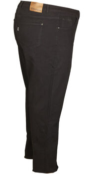 Büyük Beden Kanvas Pantolon 97182 Lacivert - 2