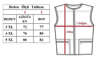 Büyük Beden Süet Yelek 40023 Siyah