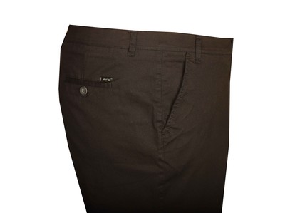 Büyük Beden Keten Pantolon 97173 Siyah - 3