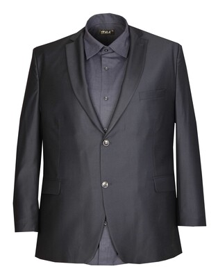 - Büyük Beden Blazer Ceket 99903 Lacivert