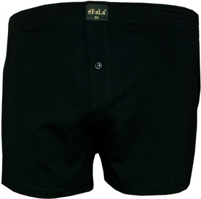 Büyük Beden Penye 3′lü Boxer Set 88005 Siyah - 