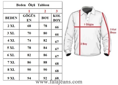 Büyük Beden Polo Yaka Kalın Sweatshirt 98421 Bordo - Thumbnail