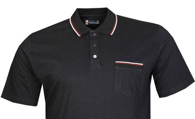 Büyük Beden Polo Yk Lakos T-Shirt 76101 Lacivert - 2